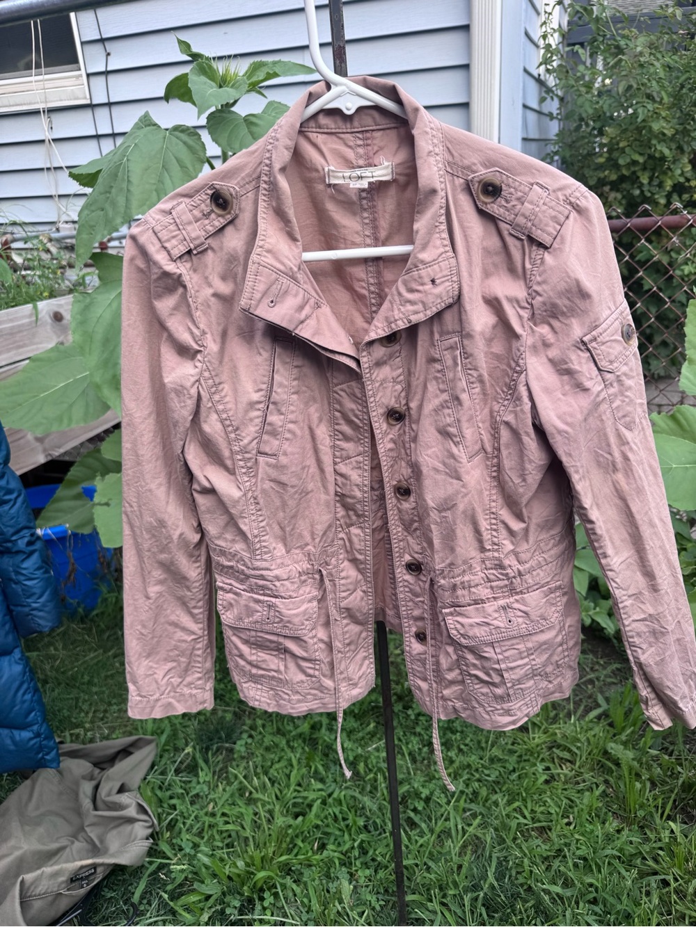 LOFT Utility-Style Bomber Jacket - Picture 2 of 5